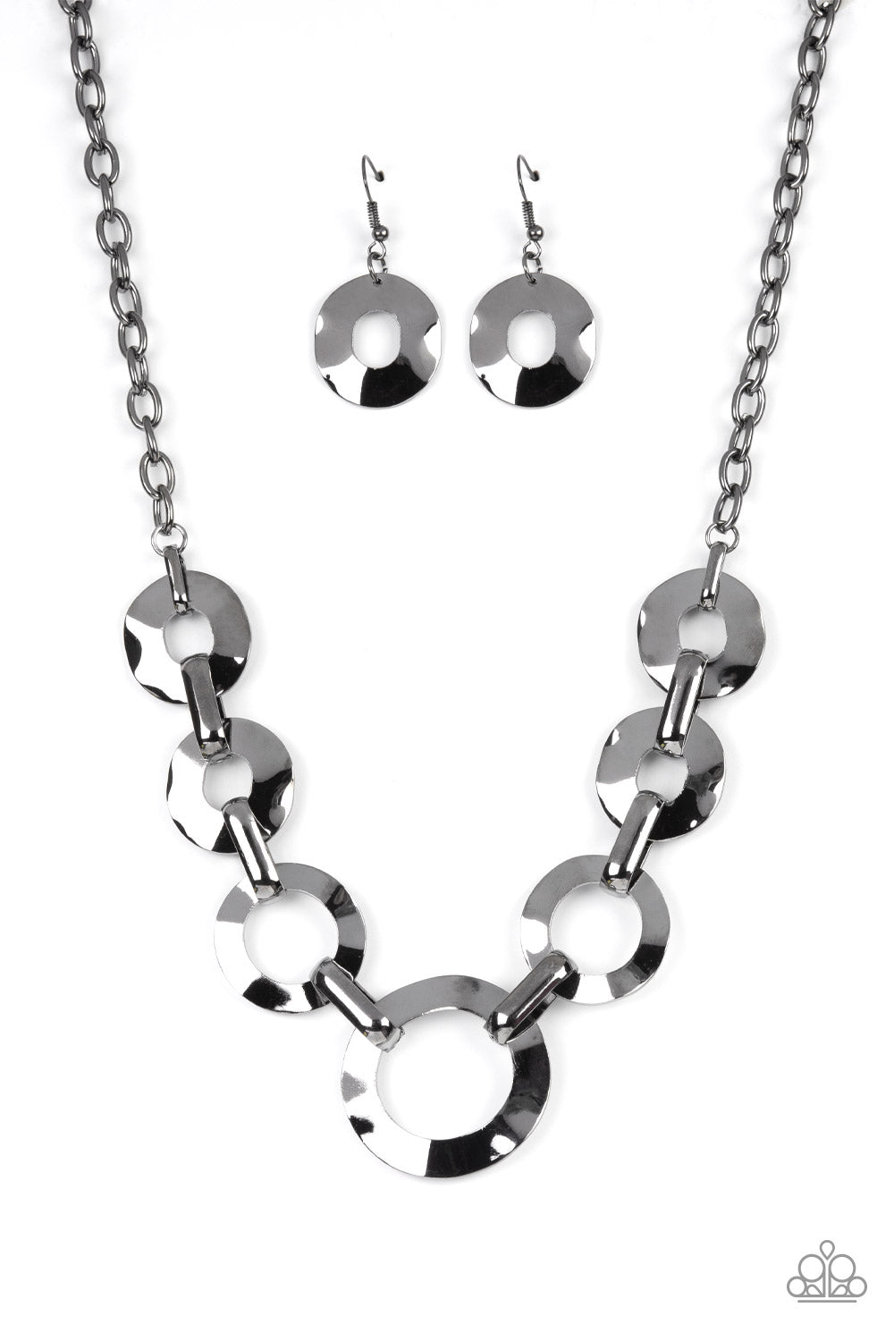 Paparazzi Necklace Mechanical Masterpiece - Black