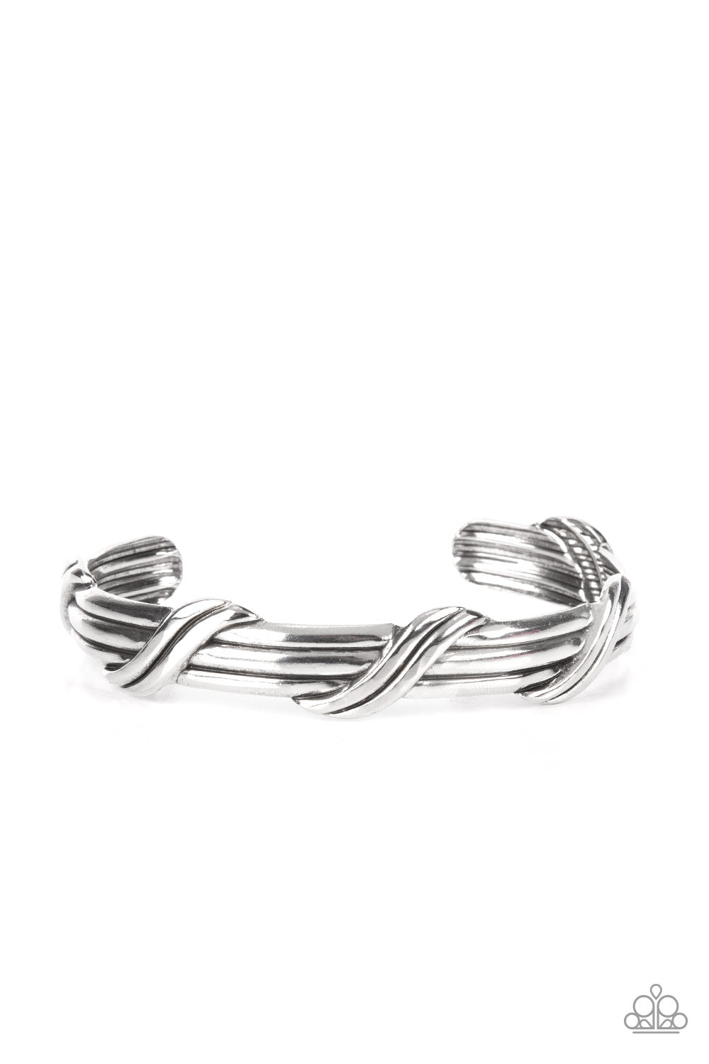 Paparazzi Bracelet Last Man Standing - Silver