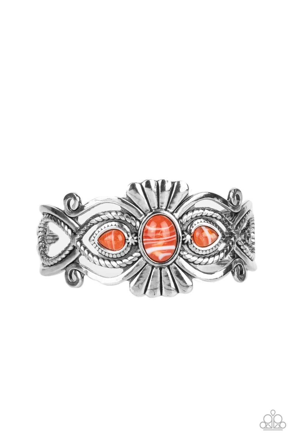 Paparazzi Bracelet Rural Rumination - Orange