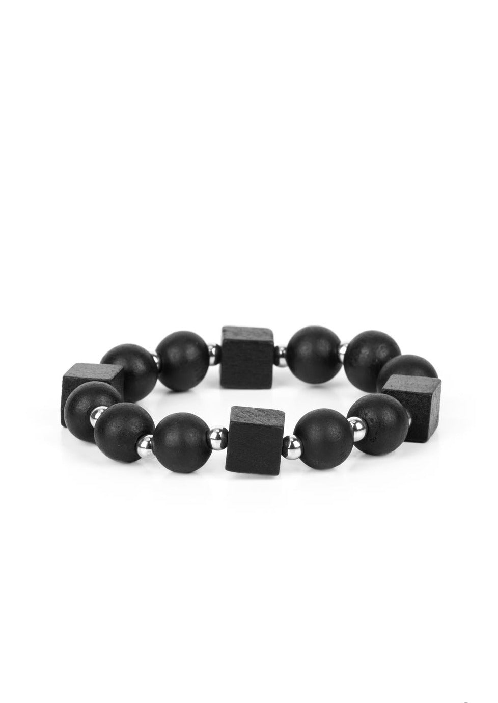 Paparazzi Bracelets Timber Trendsetter - Black