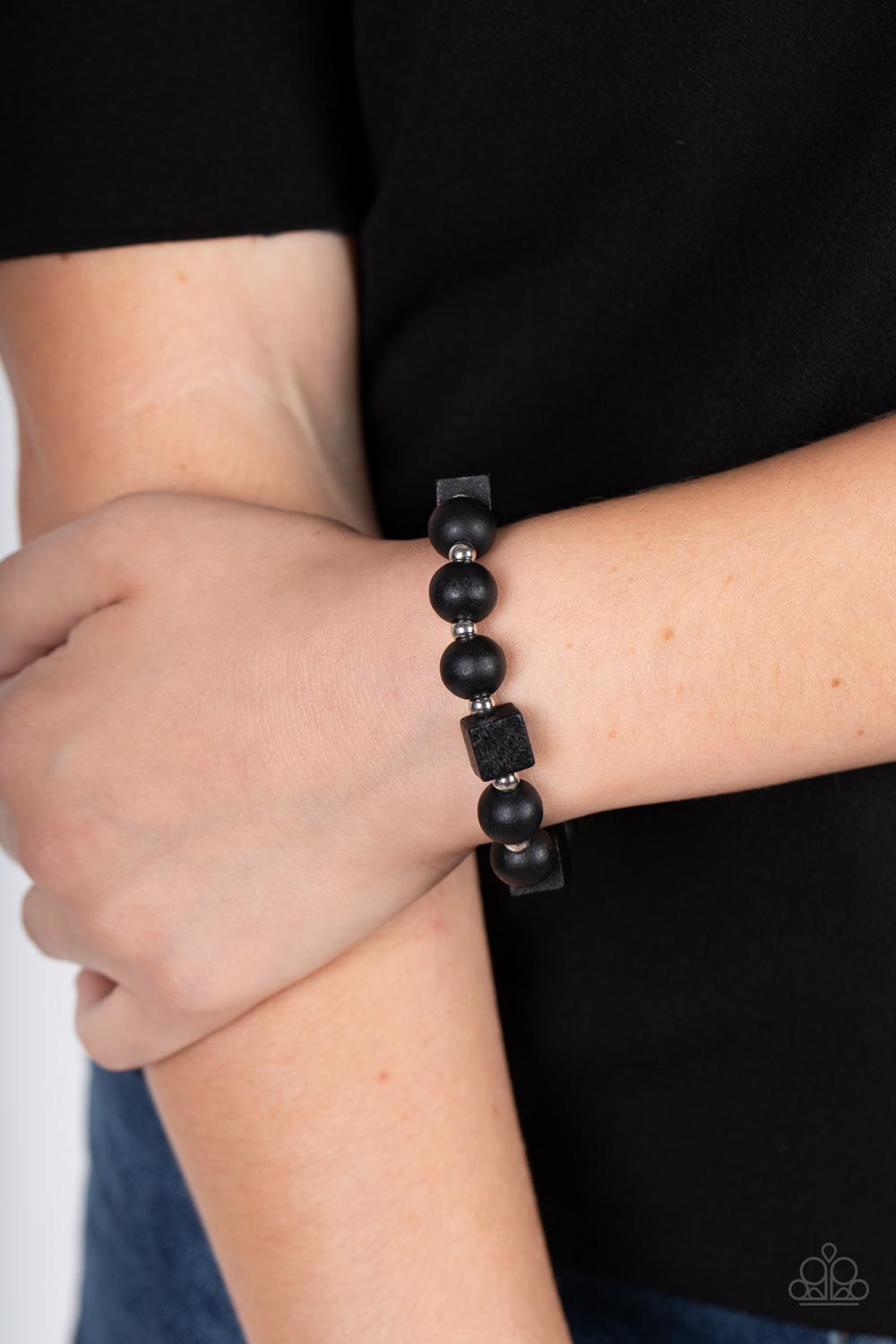 Paparazzi Bracelets Timber Trendsetter - Black