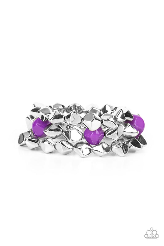 Paparazzi Bracelet A Perfect TENACIOUS - Purple