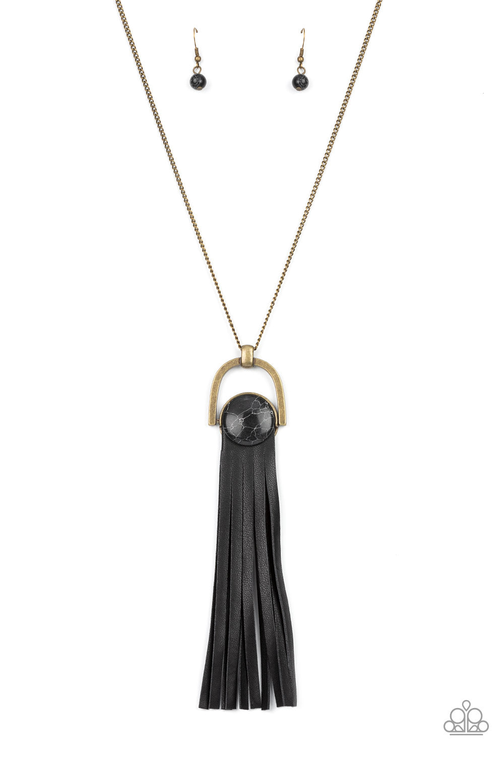 Paparazzi Necklace Winslow Wanderer - Brass