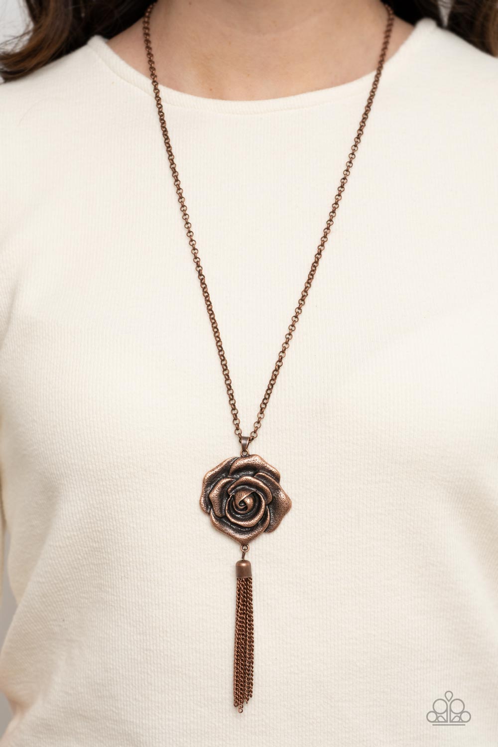 Paparazzi Necklace Rosy Redux - Copper