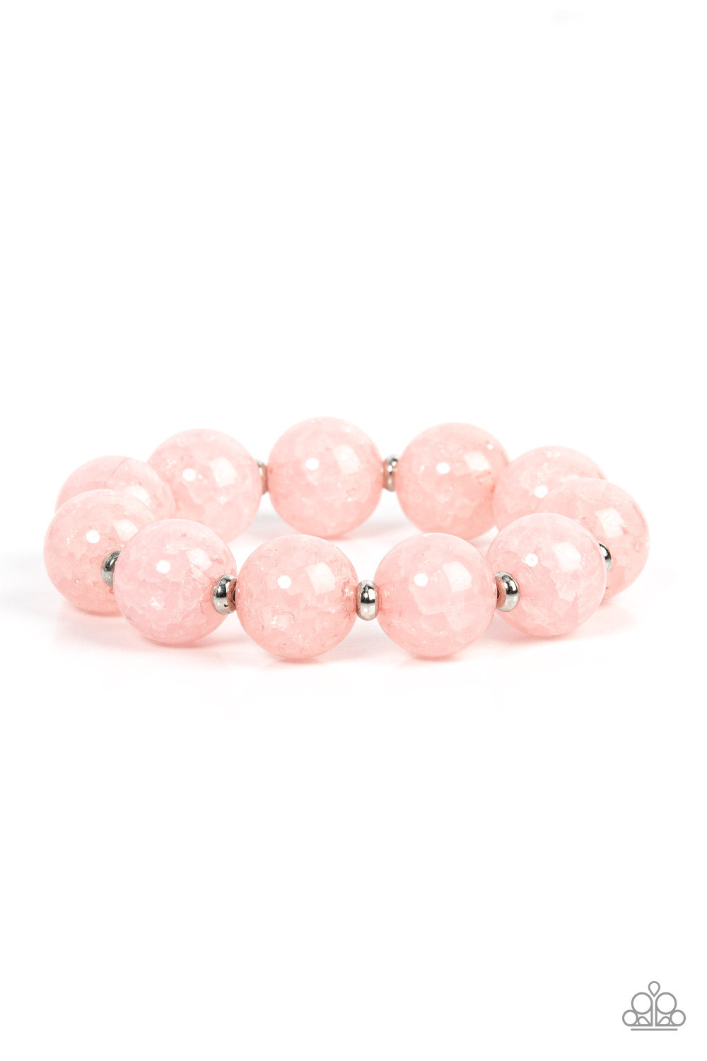 Paparazzi Bracelet Arctic Affluence - Pink