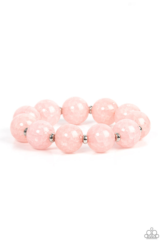 Paparazzi Bracelet Arctic Affluence - Pink