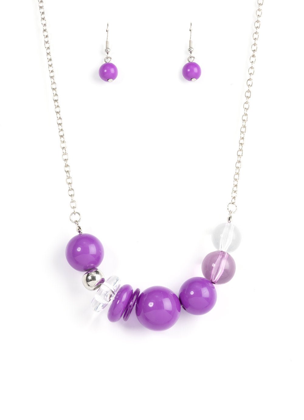 Paparazzi Necklace Bauble Bonanza - Purple