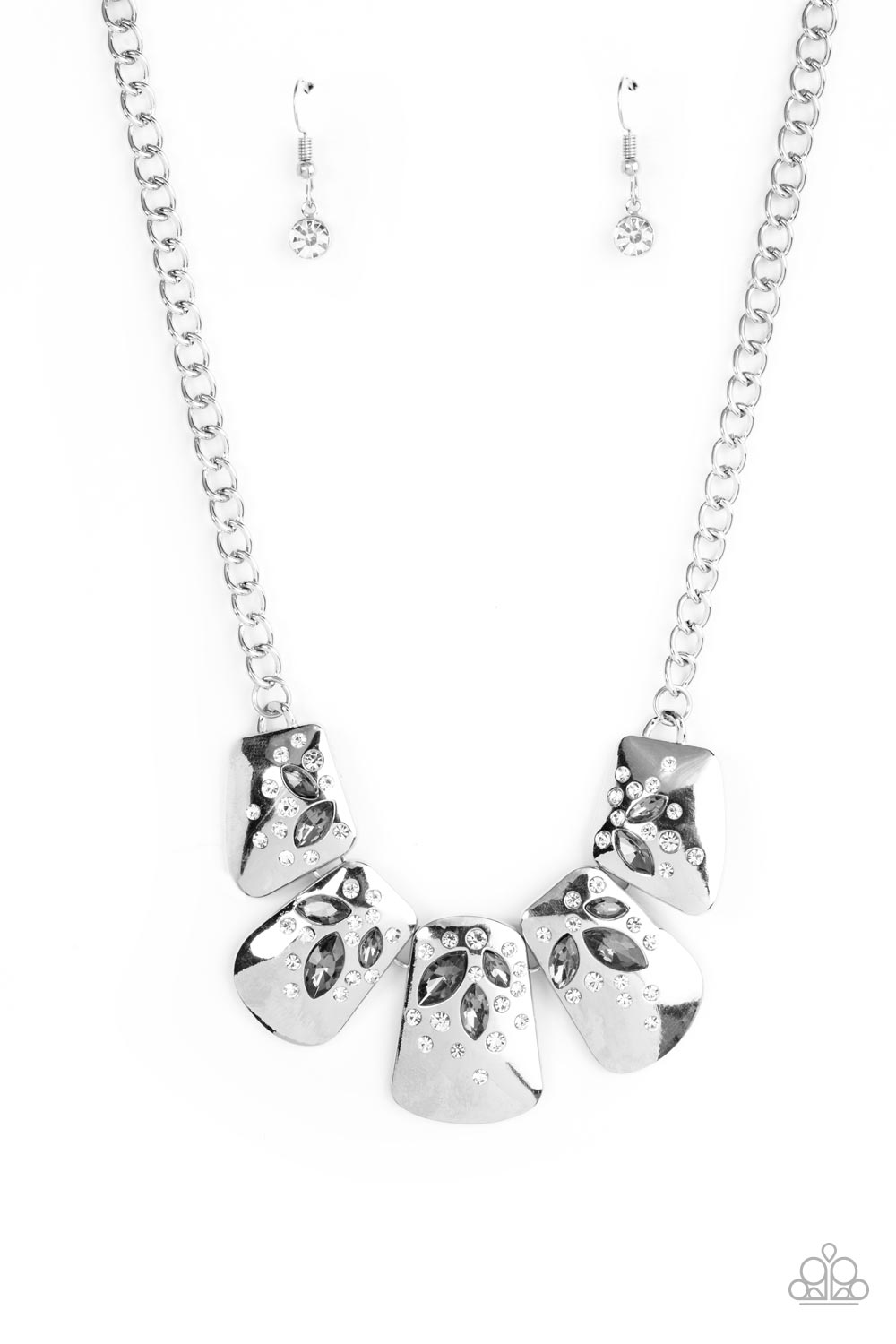 Paparazzi Necklace Jubilee Jingle - Silver