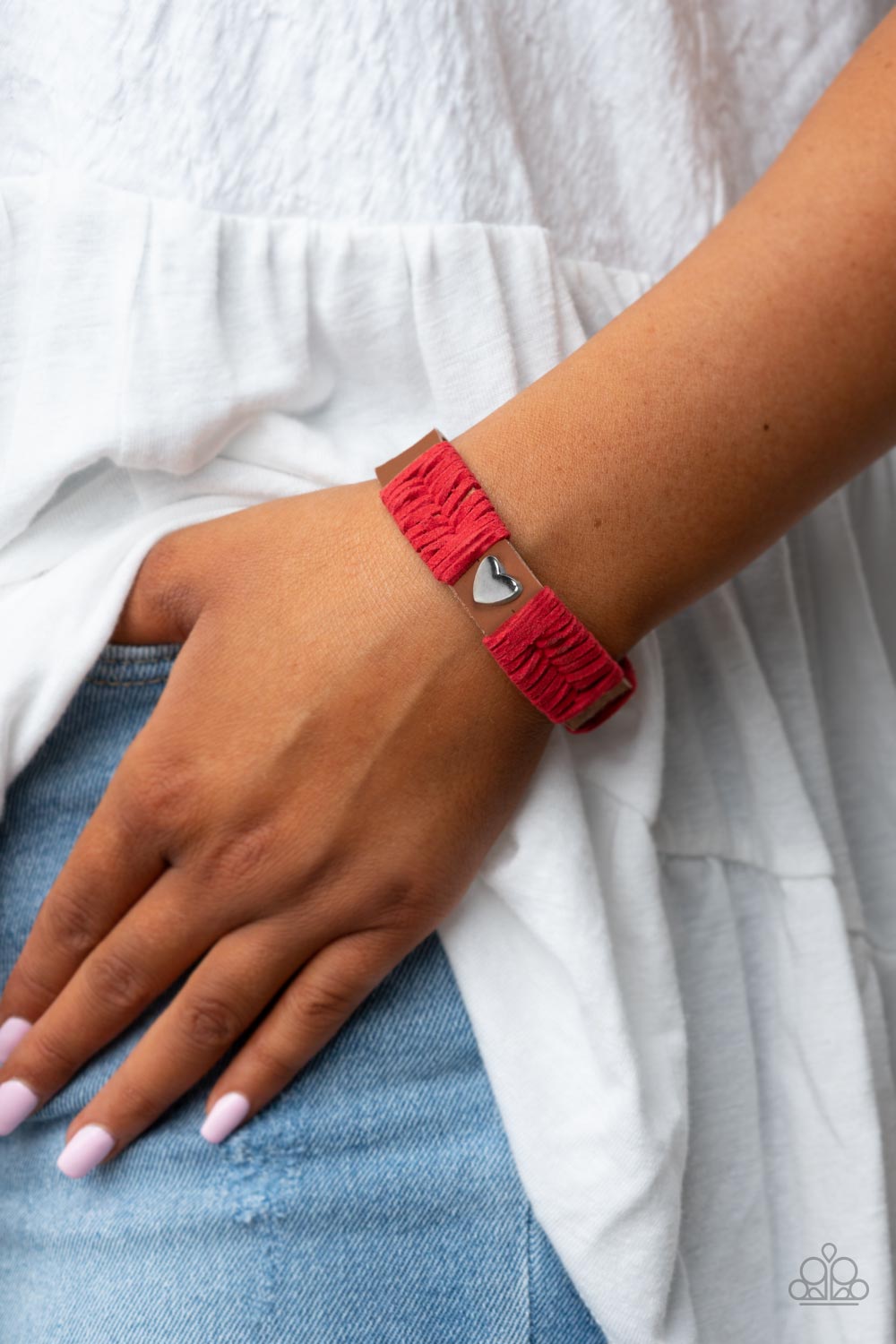 Paparazzi Bracelet Lusting for Wanderlust - Red