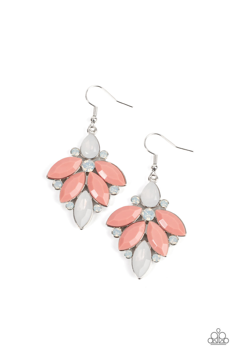 Paparazzi Earrings Fantasy Flair - Pink