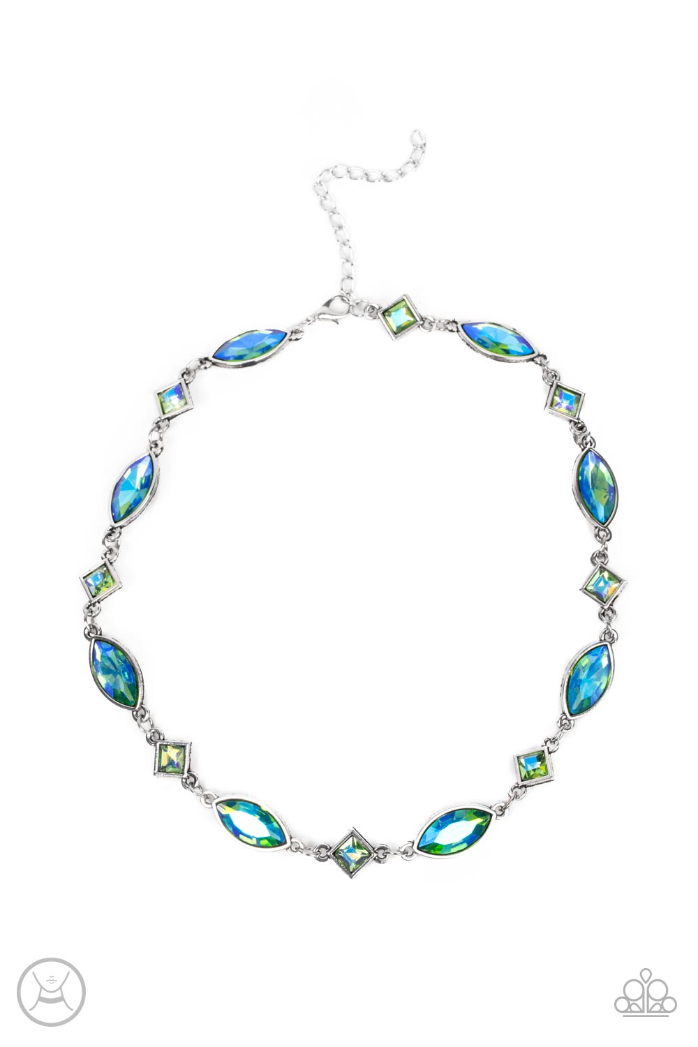 Paparazzi Necklace Prismatic Reinforcements - Green