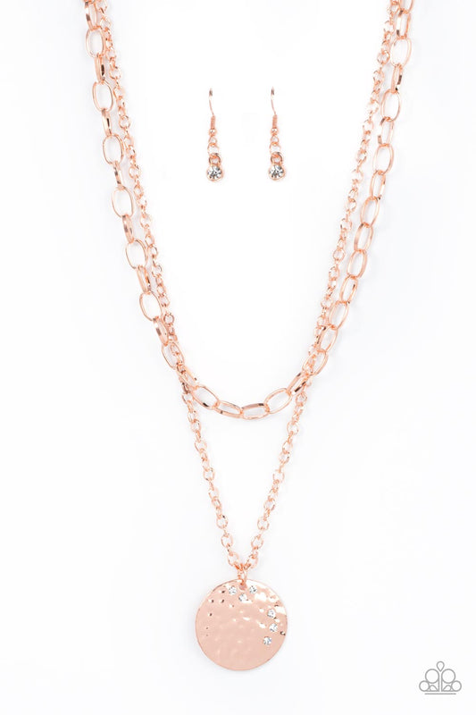 Paparazzi Necklace Highlight of My Life - Copper