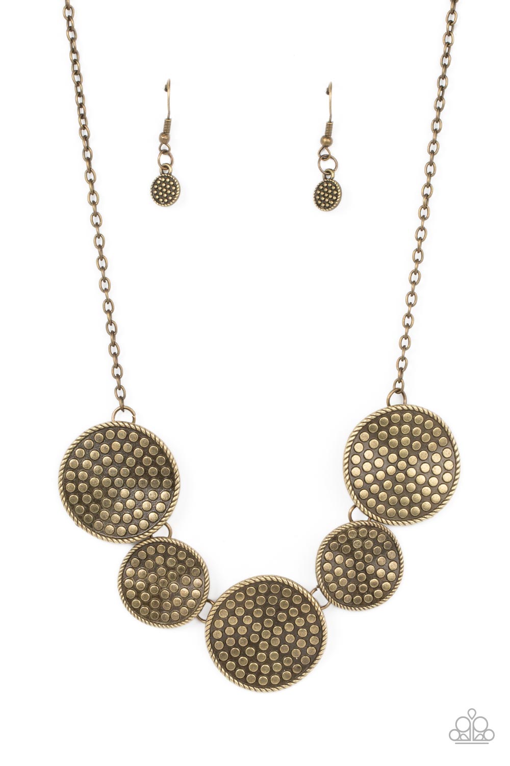 Paparazzi Necklace Self DISC-overy - Brass