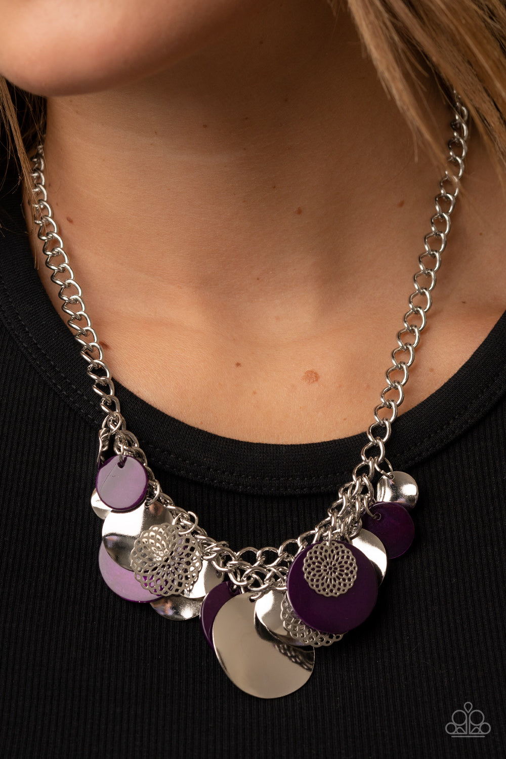 Paparazzi Necklace Oceanic Opera - Purple