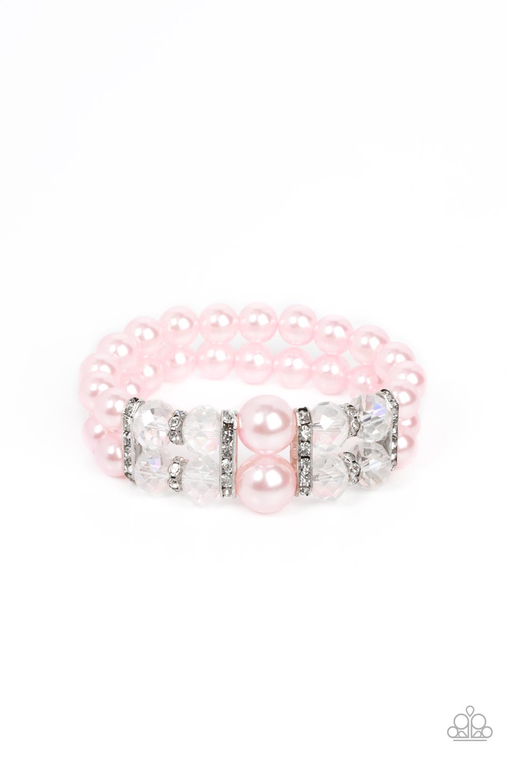 Paparazzi Bracelet Timelessly Tea Party - Pink