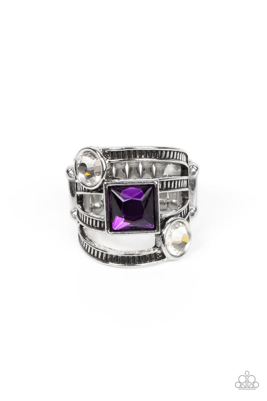 Paparazzi Ring Galactic Governess - Purple