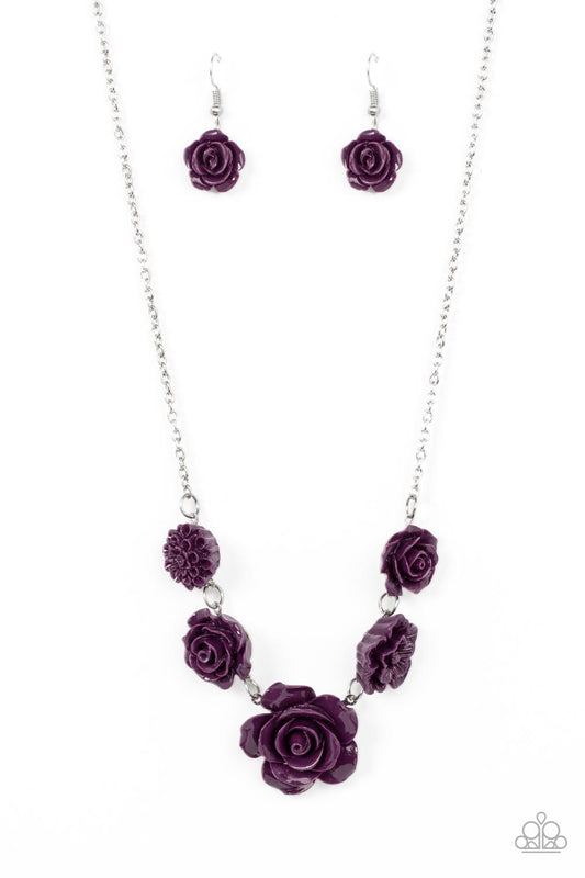 Paparazzi Necklace PRIMROSE and Pretty - Purple