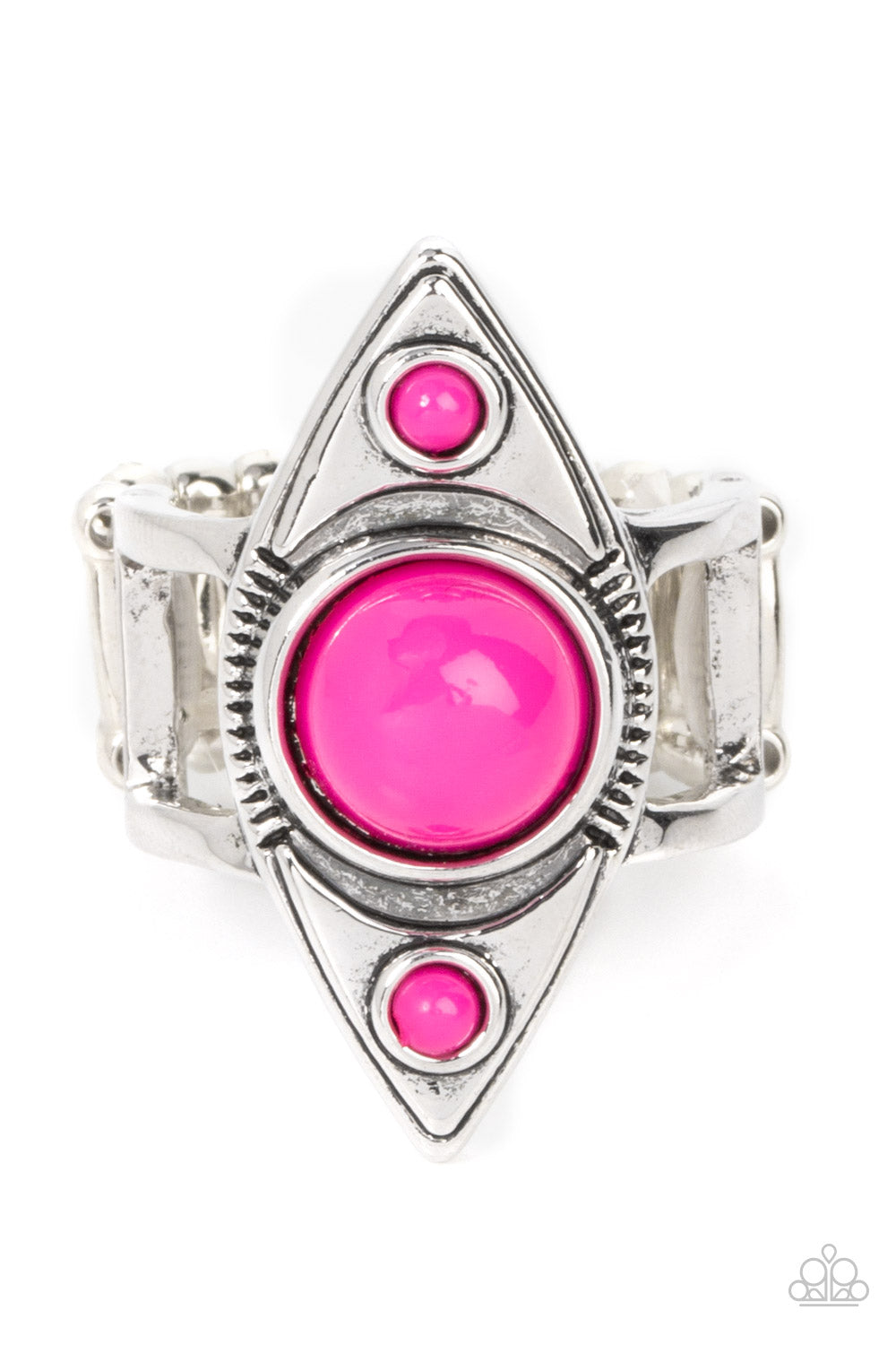 Paparazzi Ring Pivoting Point - Pink