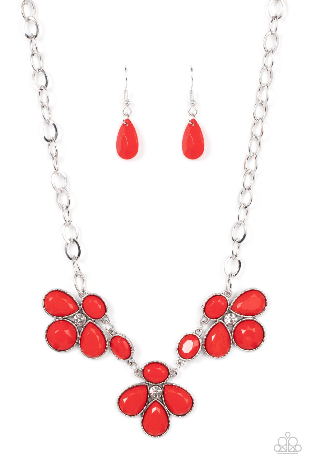 Paparazzi Necklace SELFIE-Worth - Red