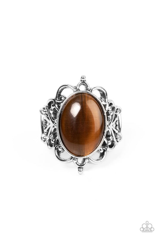 Paparazzi Ring Radiantly Reminiscent - Brown 