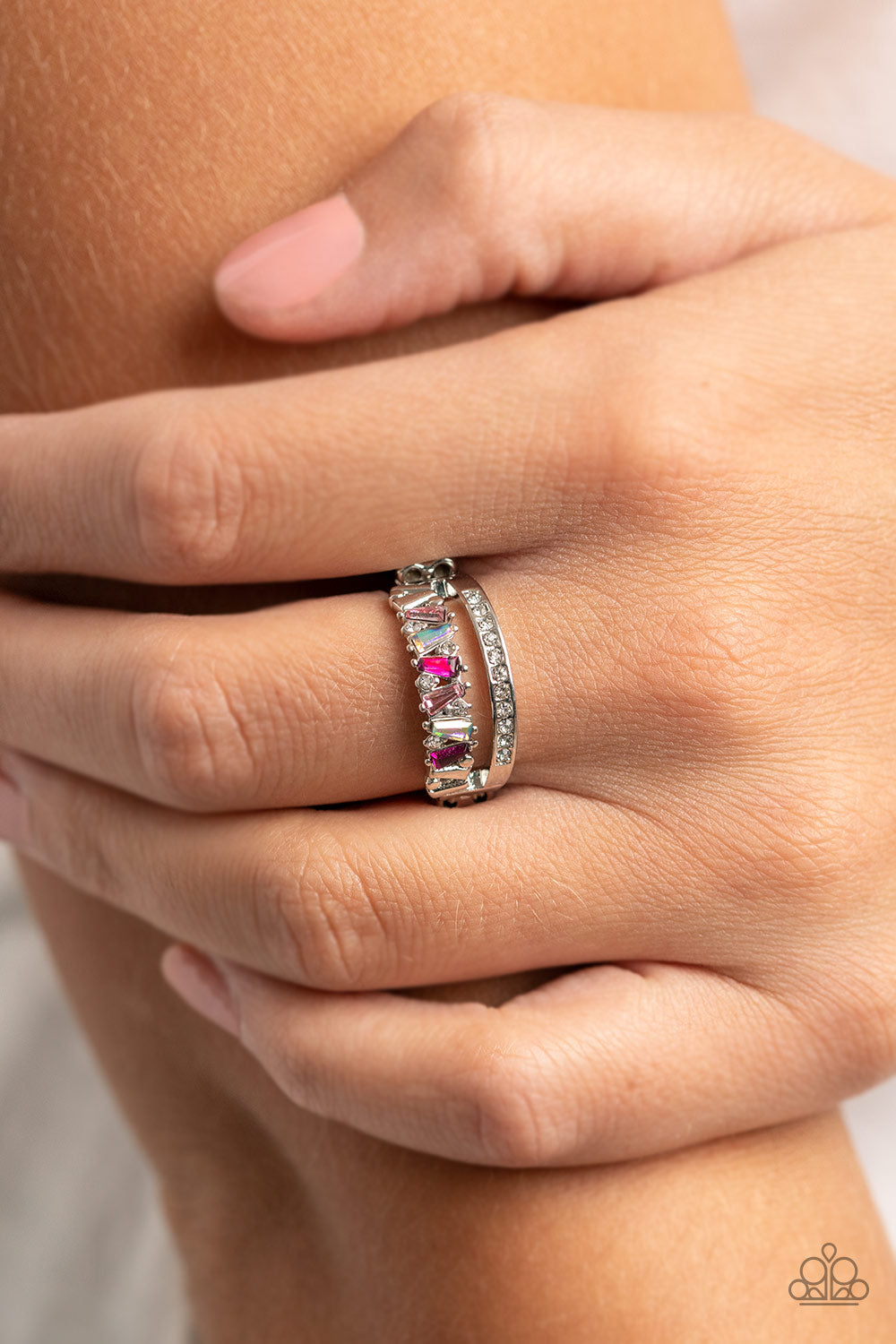 Paparazzi Ring Fractal Fascination - Pink