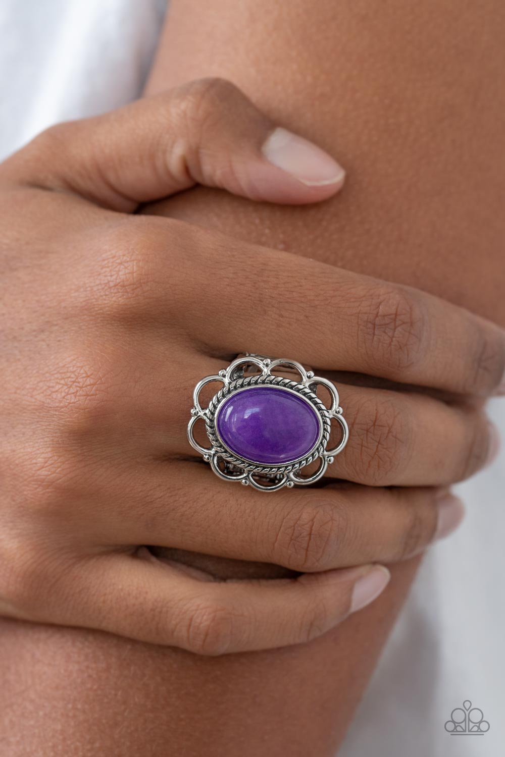 Paparazzi Ring Gemstone Eden - Purple