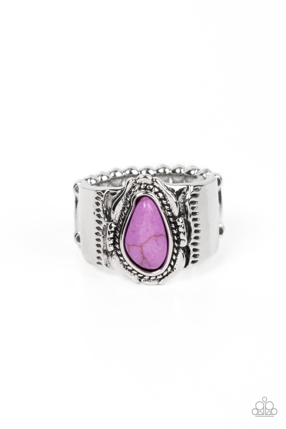 Paparazzi Ring Moab Motif - Purple