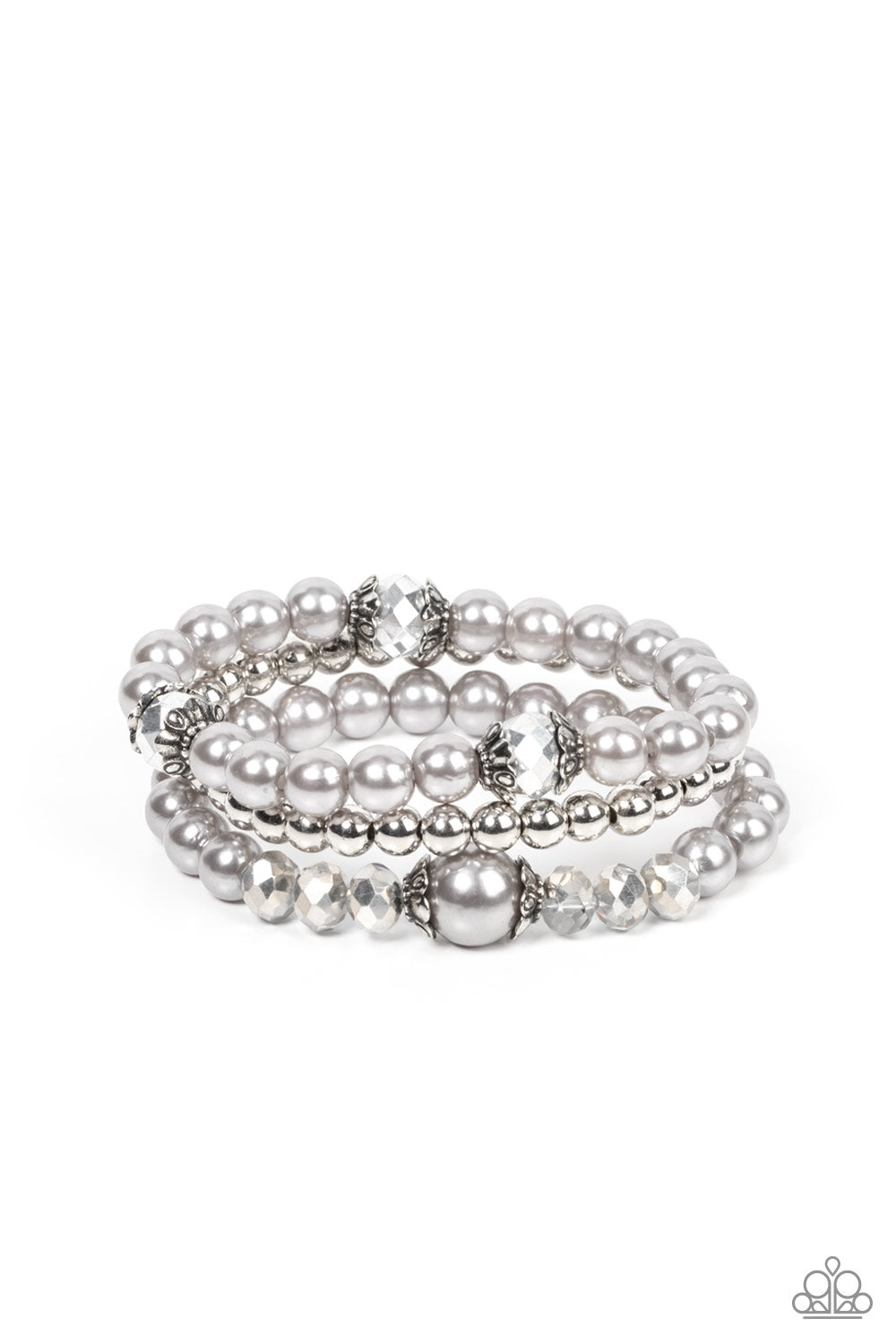 Paparazzi Bracelet Positively Polished - Silver