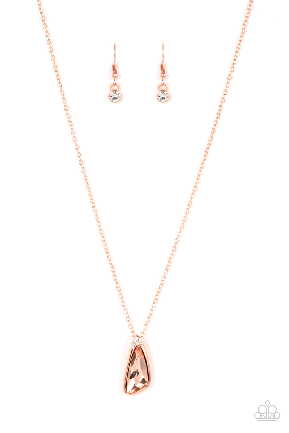 Paparazzi Necklace Envious Extravagance - Copper