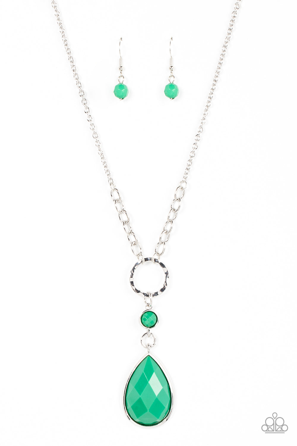 Paparazzi Necklace Valley Girl Glamour - Green