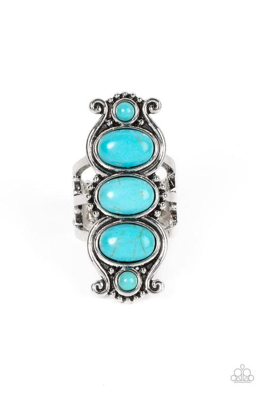 Paparazzi Ring Roswell Relic - Blue