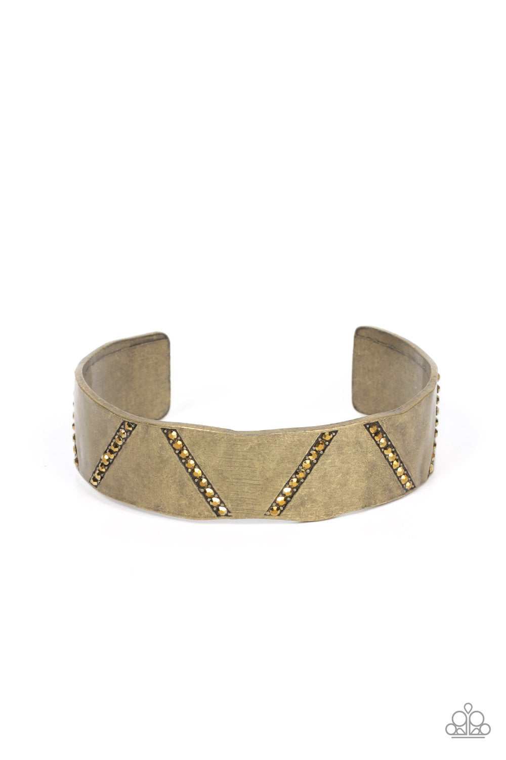 Paparazzi Bracelet Couture Crusher - Brass