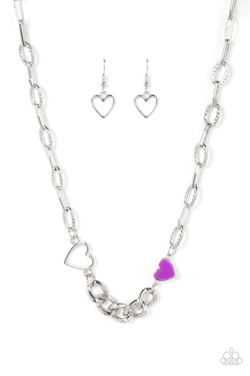 Paparazzi Necklace Little Charmer - Purple