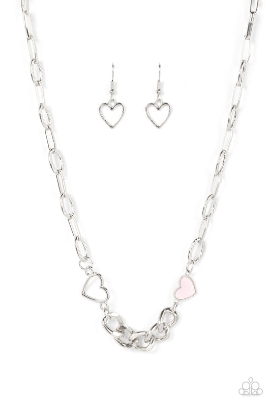 Paparazzi Necklace Little Charmer - Pink
