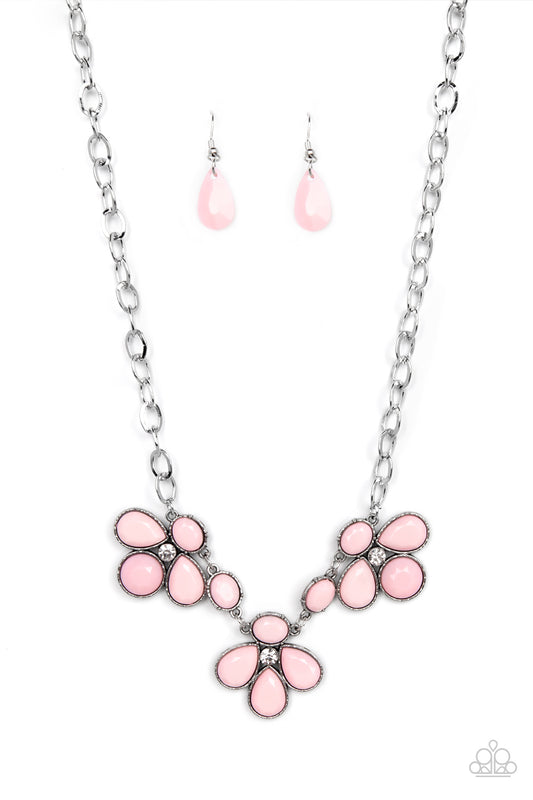 Paparazzi Necklace SELFIE-Worth - Pink
