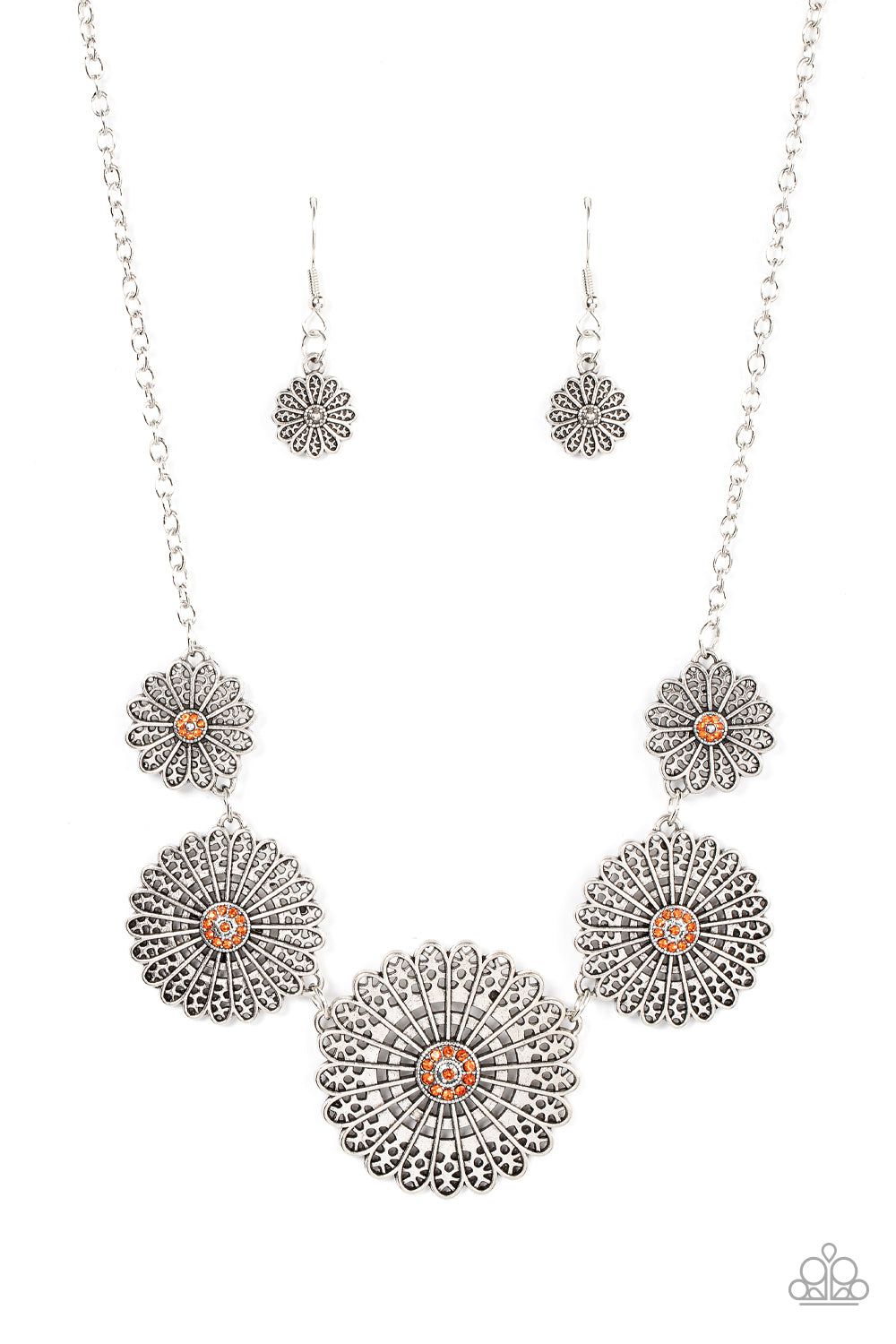 Paparazzi Necklace Marigold Meadows - Orange