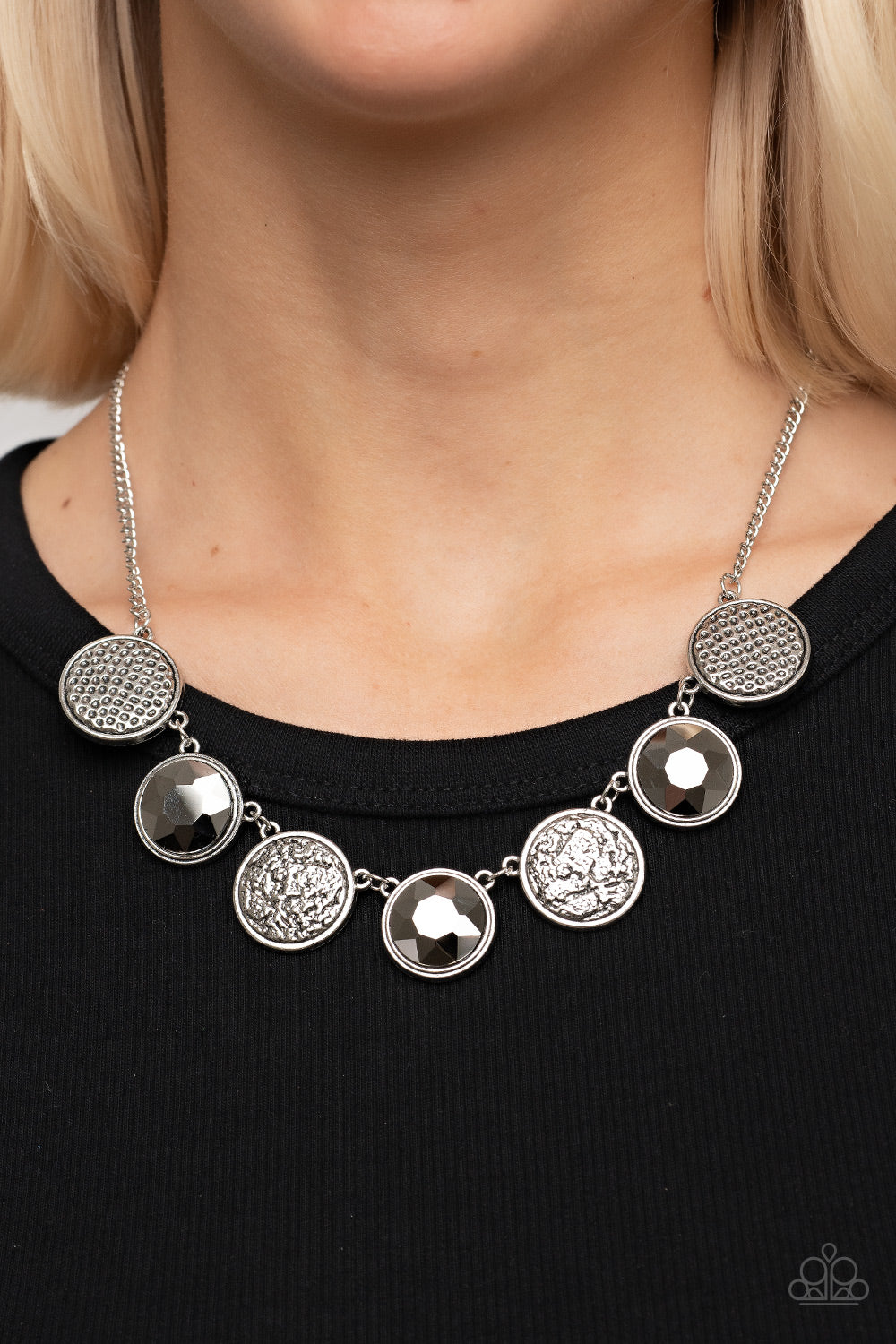 Paparazzi Necklace Urban Elite - Silver