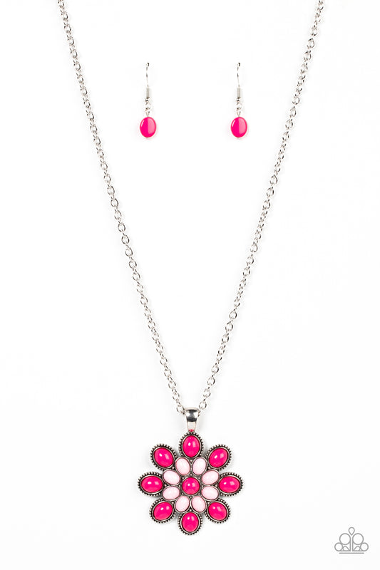 Paparazzi Necklace In the MEADOW of Nowhere - Pink