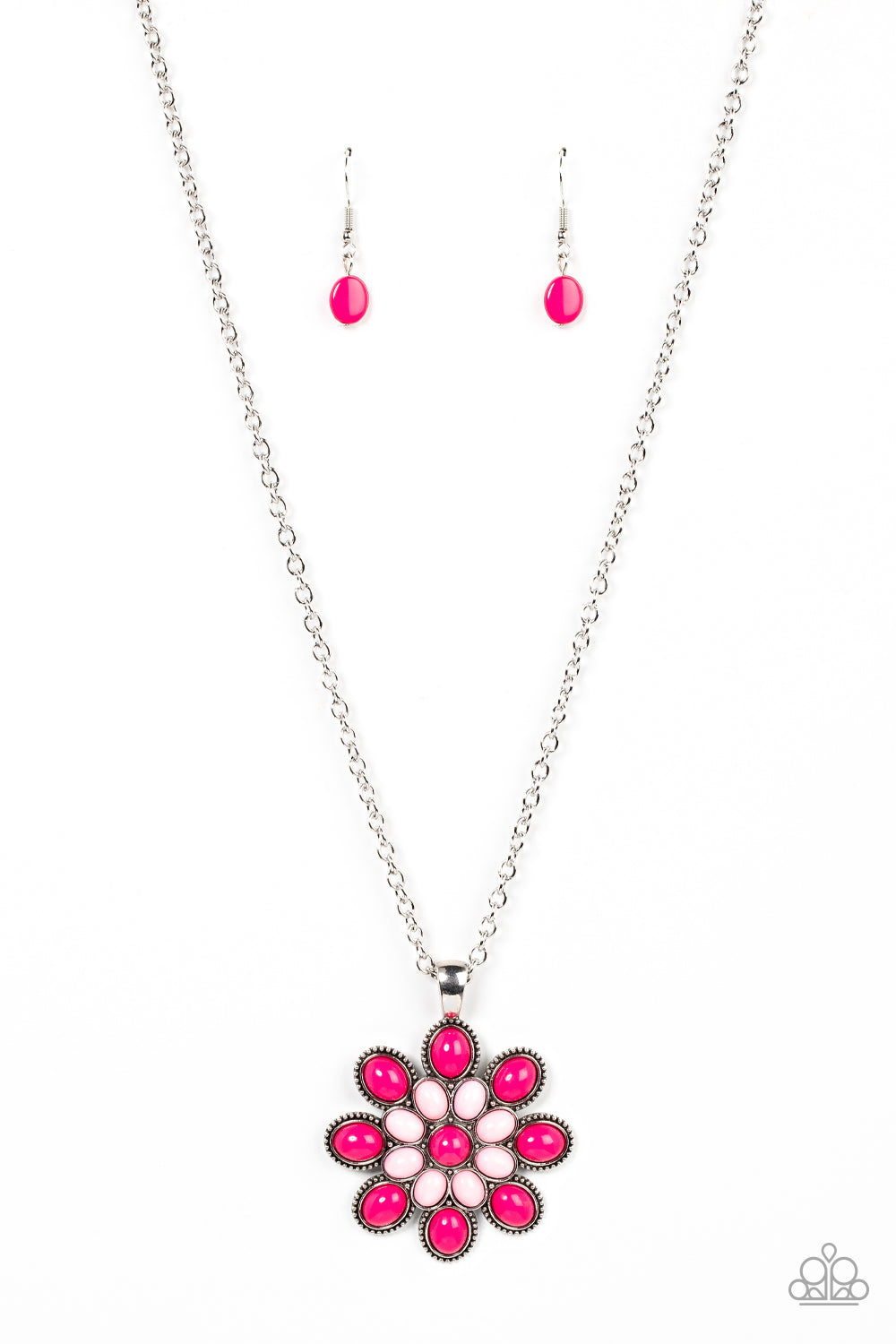 Paparazzi Necklace In the MEADOW of Nowhere - Pink