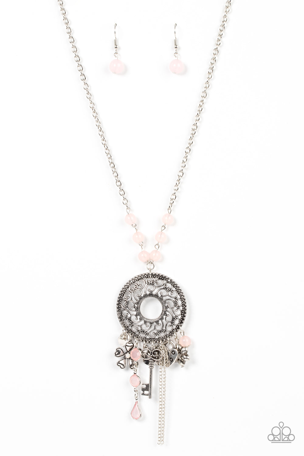 Paparazzi Necklace Making Memories - Pink