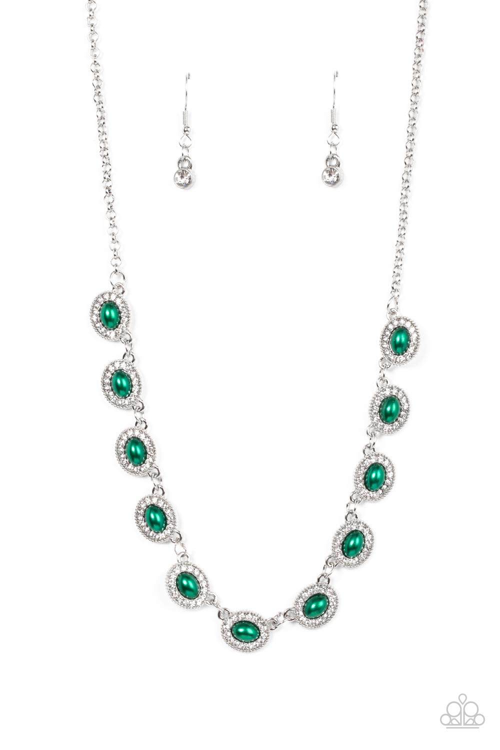 Paparazzi Necklace Modest Masterpiece - Green