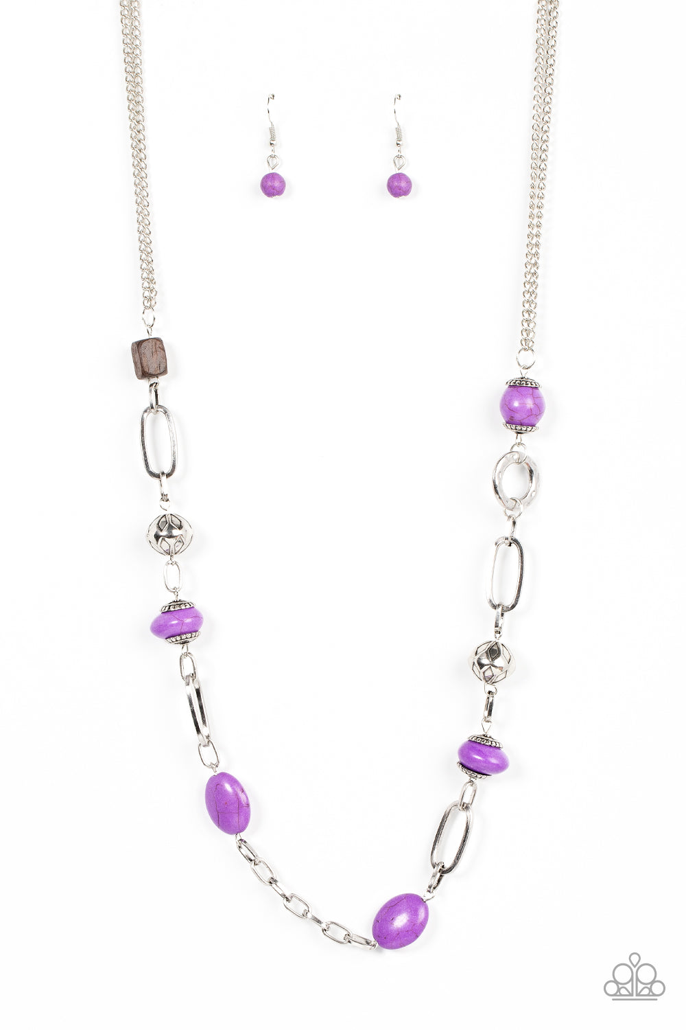 Paparazzi Necklace Barefoot Bohemian - Purple