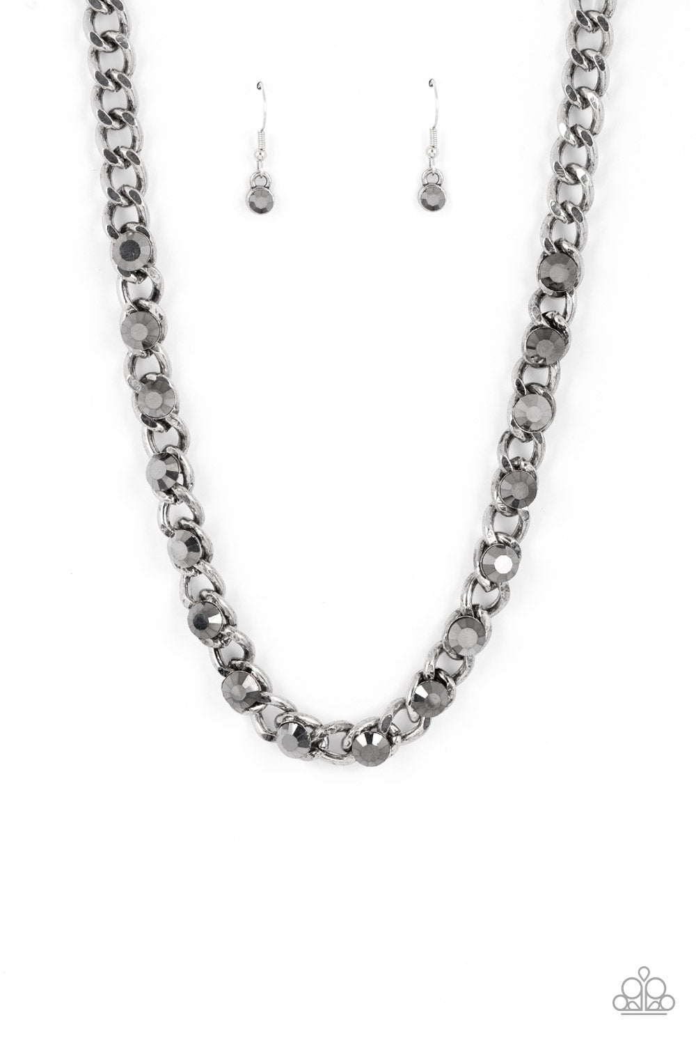 Paparazzi Necklace Major Moxie - Silver