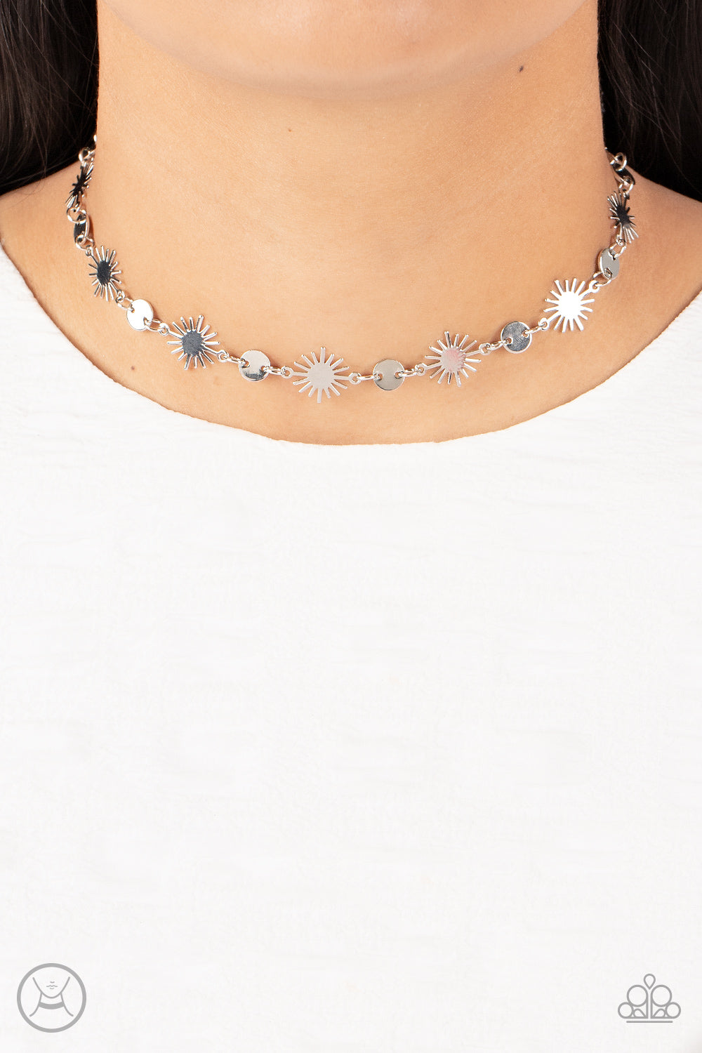 Paparazzi Necklace Astro Goddess - Silver