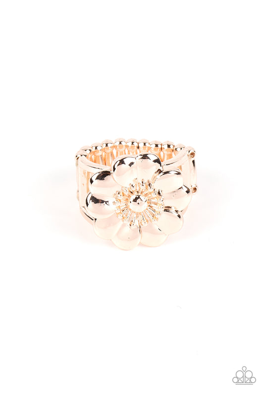 Paparazzi Ring Floral Farmstead - Gold