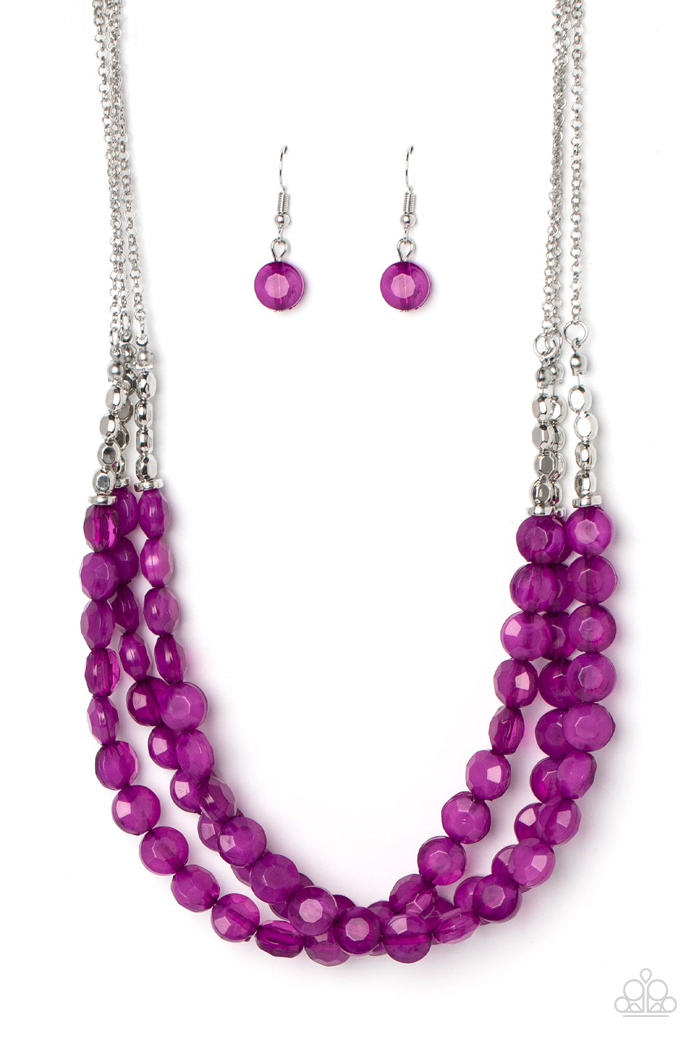 Paparazzi Necklace Pacific Picnic - Purple