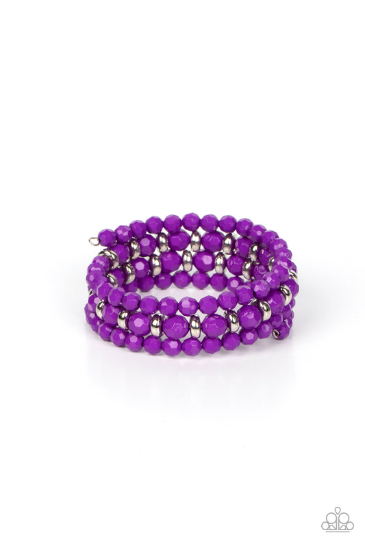 Paparazzi Bracelet Its a Vibe - Purple