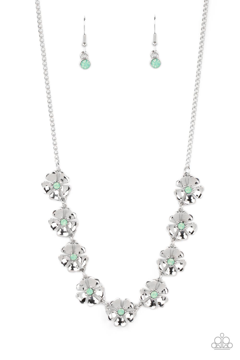 Paparazzi Necklace Petunia Palace - Green