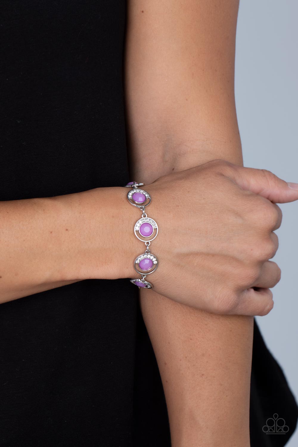 Paparazzi Bracelet Twinkling Trajectory - Purple