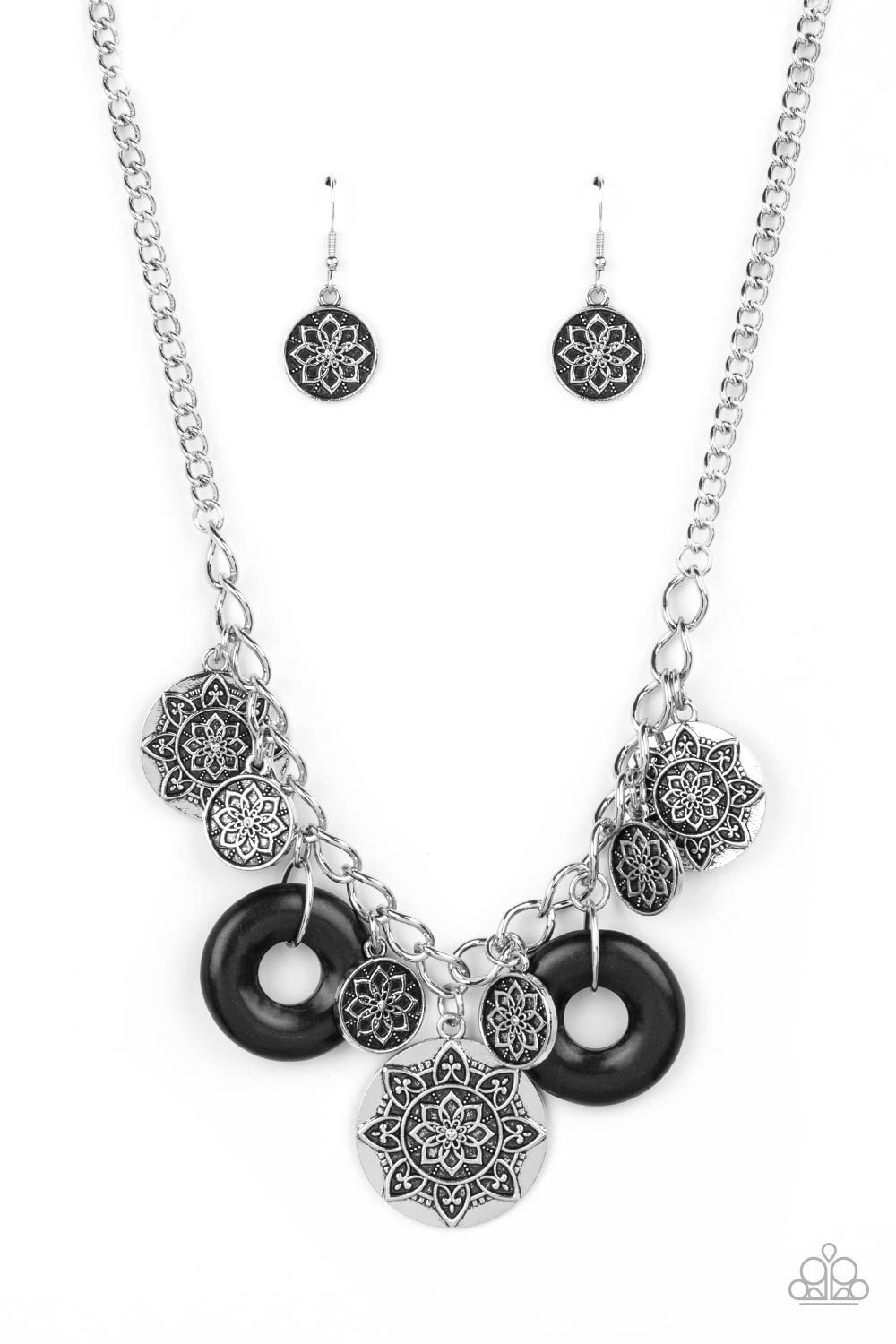 Paparazzi Necklace Western Zen - Black